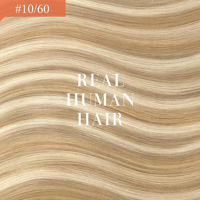 Ve Sunny Hair Extensions Ponytail Real Human Hair Wrap Around Clip in Ponytail Hair Extensions Straight Extensions Human Hair for Women Dark Golden Blonde Highlights 20inch 80G