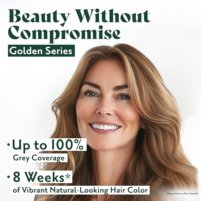 Herbatint Permanent Hair Dye For Women - 4D Golden Chestnut - For Up To 100% Gray Coverage of Resistant Gray Hair - Ammonia-Free, Alcohol-Free & Vegan - Salon Influenced Hair Color 5.75 fl oz