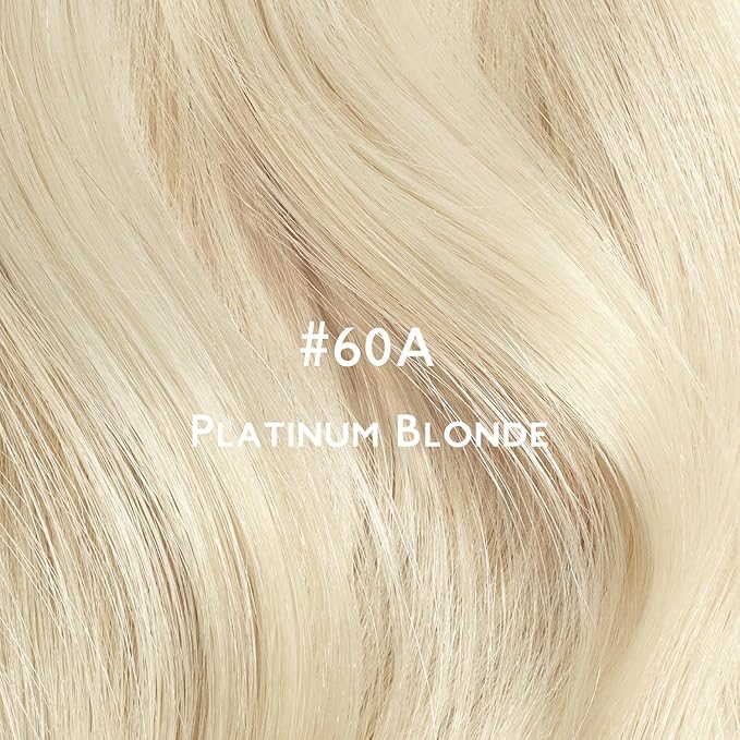 WENNALIFE Invisi Edge Tape in Hair Extensions Human Hair, 14 Inch 25g 10pcs Platinum Blonde Invisible Luxury Remy Hair Extensions Natural Seamless Injected Tape Straight Extensiones De Cabello Humano