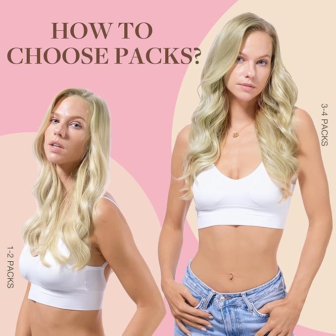 GOO GOO Tape in Hair Extensions Human Hair, 17/22/60 Ash Blonde to Golden Blonde and Platinum Blonde, 24inch 100g 40pcs, Skin Weft Seamless Invisible, Silky Straight with Thick Ends, Remy Human Hair
