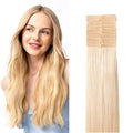 Luxy Tape-In Hair Extension Collection 22", 50g, Platinum Pearl Blonde, 20 pieces