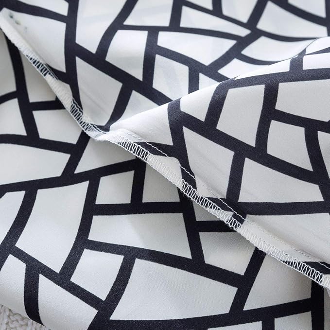 SLPBABY Silk Pillowcase for Hair and Skin with Hidden Zipper Print (King, Pattern25)