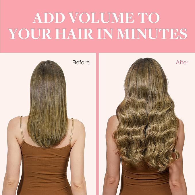 GOO GOO Clip in Hair Extensions Real Human Hair, Remy Human Hair Extensions Clip ins for Women, Natural Human Hair, 20inch 120g 7Pcs, 7 Bronde
