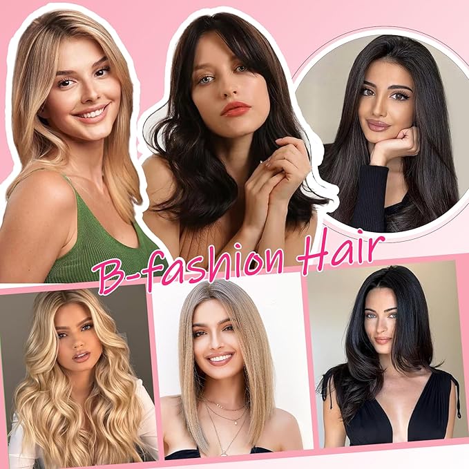 Hair Toppers for Women Real Human Hair Topper Upgrade Swiss Lace Middle Part Clip in Bangs Remy Human Hair Straight Hairpieces for Thinning Realistic Scalp 360° Cover Gray Hairy Roots Medium Brown