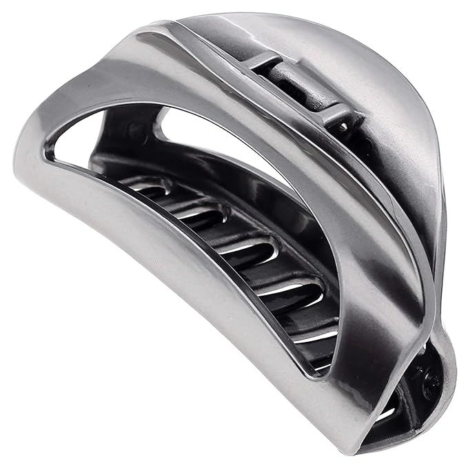 Camila Paris CP2412 French Hair Clip for Women Thick Hair for Long Curly Wavy Hair, Girls Hair Claw Clips Jaw, Durable Styling Big Claw Clip for Thick Hair, Strong Hold No Slip Grip, Made in France