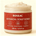 ROSEAC Botanical Scalp Scrub – Deep Pore Cleansing & Gentle Exfoliation – Smooth, Fresh‑Scented Hair – Safe for All Hair Types (Including Dyed) – 200 g (1)
