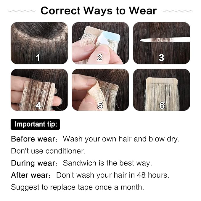 SUYYA Tape in Hair Extensions Human Hair 14 inches 40g/pack 20pcs Straight Seamless Skin Weft Tape in Remy Human Hair Extensions(14 inches #8 Light Brown)