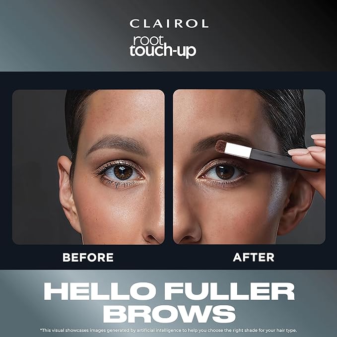 Clairol Root Touch-Up Temporary Concealing Powder, Medium Brown Hair Color, Pack of 3