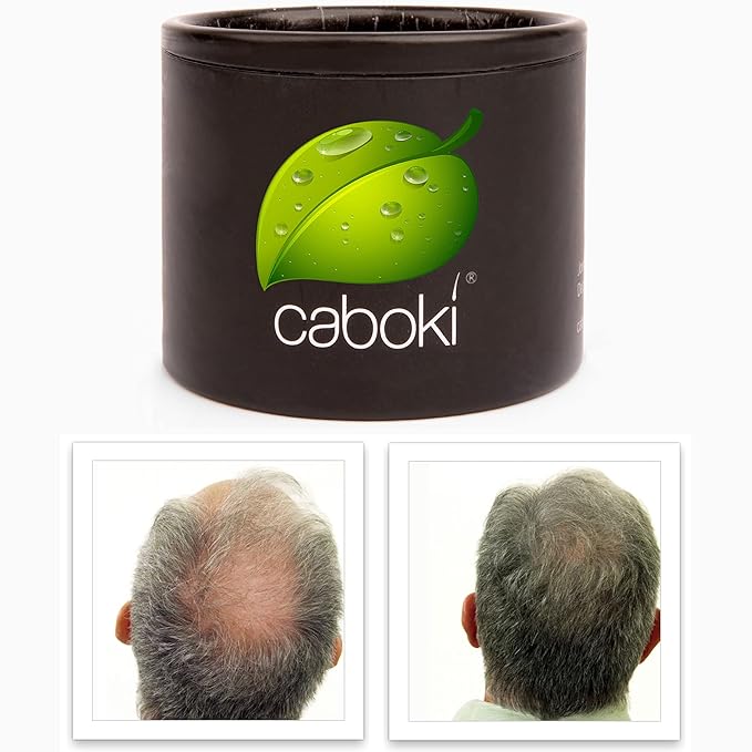 Trial Size - Make Thin Hair Look 10X Fuller. Eliminate Bald Spot and Thinning Hair Instantly. All-Natural Hair Concealer. Salt & Pepper - Light