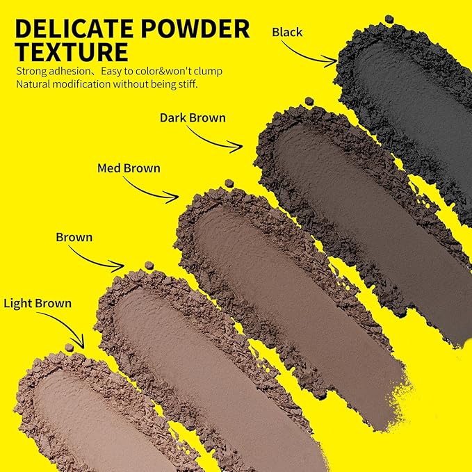 Sevich Hairline Powder 10g Large Capacity,Instantly Conceals Hair Loss,Root Touch up Powder,Hair Shadow Toppers for Women & Men Thinning Gray Hair,48H Makeup Lasting,1 Box = 2.5 Boxes,Medium Brown