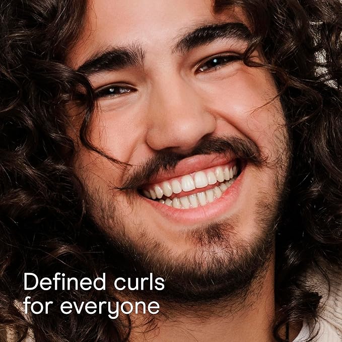 Conair Curl Define Pro Hair Brush for Curly Hairbrush with Sectioning Clips, Dual-Vent Design with Continuous Grooves, Mixed Bristles for Frizz-Free Detangling, Smoothing, and Curl Definition