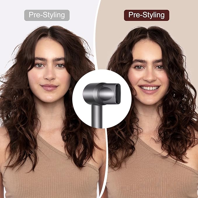 Gentle Air Attachments/Diffuser/Styling/Concentrator/Smoothing Nozzle Accessories for Dyson Supersonic Hair Dryer HD01,HD02,HD03 (Smoothing Nozzle)