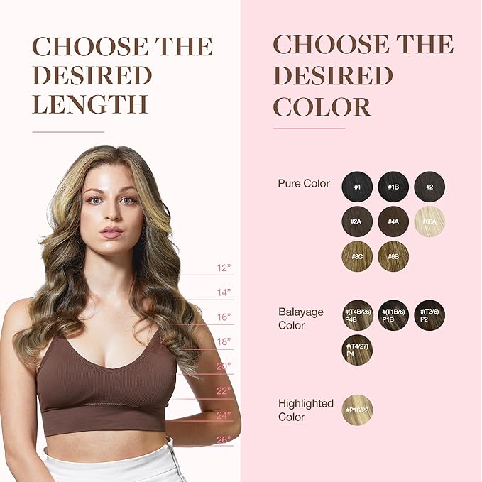 GOO GOO Clip in Hair Extensions Real Human Hair, Remy Human Hair Extensions Clip ins for Women, Natural Human Hair, 22inch 150g 9Pcs, 2/6/18 Balayage Brown to Dirty Blonde