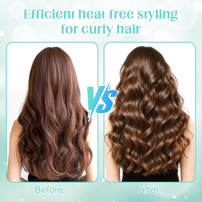 Curly Hair Brush for Detangling, Shaping and Defining Curls, Waves & Coils on All Light Wet or Dry Hair Types for Women and Men, Reduce Tangling, Curl Defining Brush, Cyan