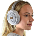 C.C Soft Winter Warm Adjustable Headband Ear Warmer Earmuffs