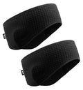 SUNMECI Lightweight Soft Fleece Headband - Breathable Ear Muffs for Men Women in Winter Running Cycling Ski Comfortable Warm for Clod Weather Sports