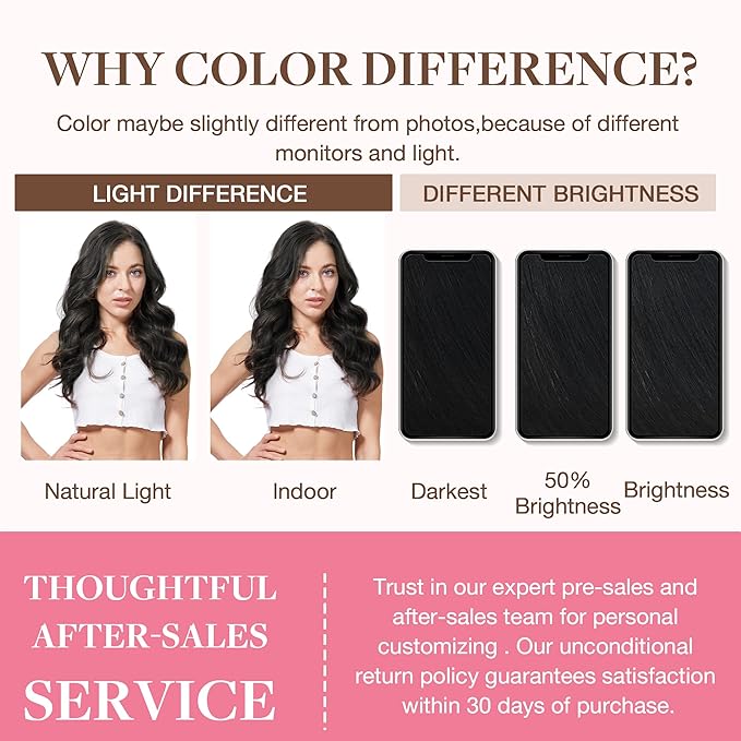 GOO GOO Clip in Hair Extensions Real Human Hair, Remy Human Hair Extensions Clip ins for Women, Natural Human Hair, 18inch 130g 7Pcs, 1 Jet black
