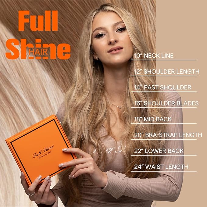 Full Shine Tape Hair Extensions Real Human Hair 12Inch Color 1B Black Ombre 6 Brown Highlight 1B Tape in Human Hair Extensions Double Sided Tapes ins 30Gram 20Pcs Seamless Invisible Straight Hair