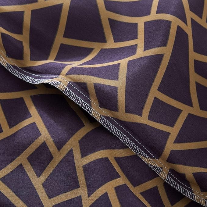 SLPBABY Silk Pillowcase for Hair and Skin with Hidden Zipper Print (King, Pattern26)
