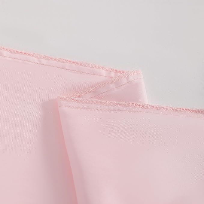 NTBAY Satin Body Pillowcase for Hair and Skin, Luxurious and Silky Pillow case with Envelope Closure, 20x54 Inches, Light Pink