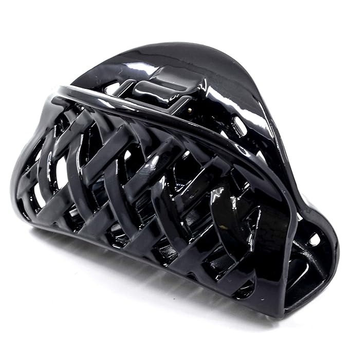 Camila Paris CP1806 French Hair Clip for Women Thick Hair for Long Curly Wavy Hair, Girls Hair Claw Clips Jaw, Durable Styling Big Claw Clip for Thick Hair, Strong Hold No Slip Grip, Made in France