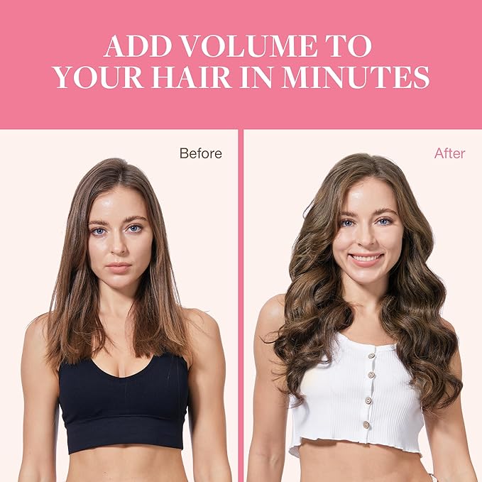 GOO GOO Clip in Hair Extensions Real Human Hair, Remy Human Hair Extensions Clip ins for Women, Natural Human Hair, 20inch 150g 9Pcs, 2/6/2 Balayage Dark Brown to Chestnut Brown