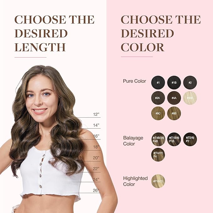 GOO GOO Clip in Hair Extensions Real Human Hair, Remy Human Hair Extensions Clip ins for Women, Natural Human Hair, 22inch 150g 9Pcs, 1B/6/1B Balayage Natural Black to Chestnut Brown