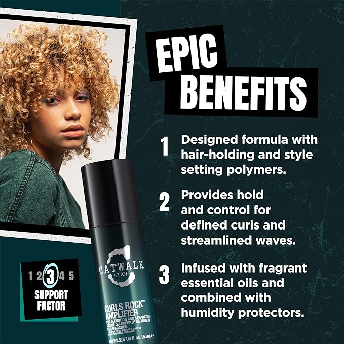 Catwalk by TIGI Curls Rock Amplifier 5.07 Oz (Pack of 7)