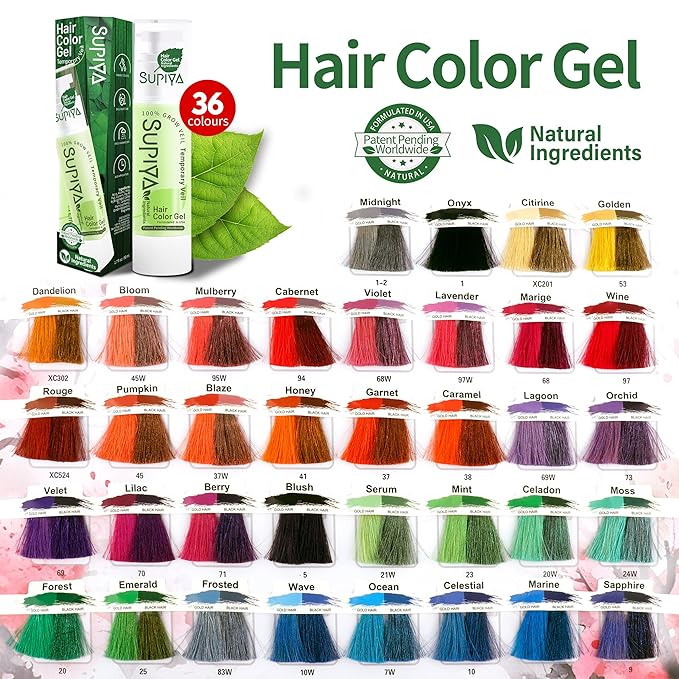 Temporary Hair Color Gel, Yellow Hair Dye Color Gel Washable Natural Instant Hair Color Wax for DIY Hairstyle for Kids Men Women(Color #41)