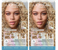 L'Oreal Paris Feria Multi-Faceted Shimmering Permanent Hair Color, 100 Pure Diamond, Hair Dye Kit, Pack of 2