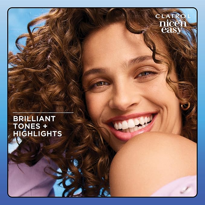 Clairol Nice'n Easy Permanent Hair Dye, 5G Medium Golden Brown Hair Color, Pack of 1