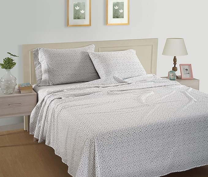 Lane Linen 100% Organic Cotton King Size Pillow Cases Set of 2 (20''x36'') Pillow Cases King Size, Organic Cotton Pillowcases, King Pillowcases Set of 2 Haze Grey