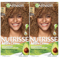 Garnier Hair Color Nutrisse Nourishing Creme, 73 Dark Golden Blonde (Honey Dip) Permanent Hair Dye, 2 Count (Packaging May Vary)