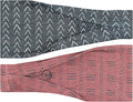 Maven Thread 4" Wide Workout Headbands for Women (2 Pack) – Non-Slip Sweatbands for Gym, Running & Yoga