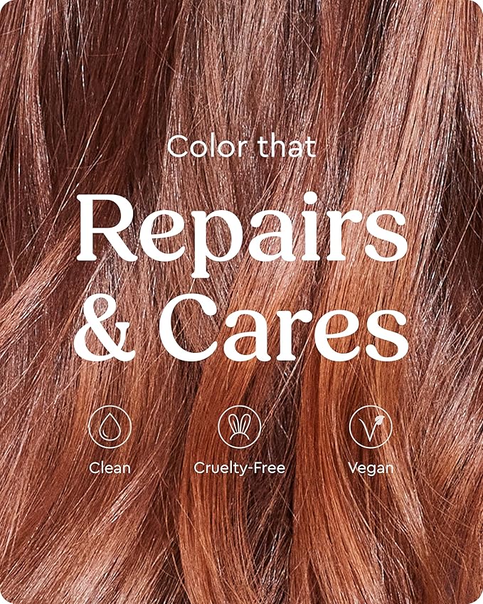Glaze Supergloss Color Conditioning Gloss With Dispensing Pump – Hydrating Semi-Permanent Color Hair Gloss & Shine Boost – Vegan, Cruelty-Free – 6.4 fl oz - Copper Crush - Bright Copper