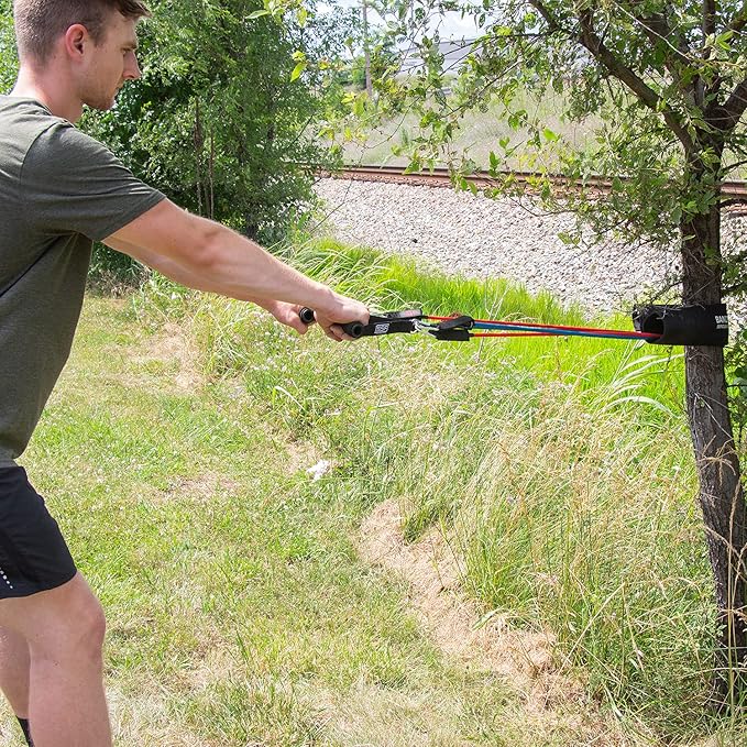 Serious Steel Fitness Band Guard - Protective Sleeve for Resistance Bands (Bands NOT Included) Protect Your Resistance Bands from The Ground, Concrete and Sharp Edges