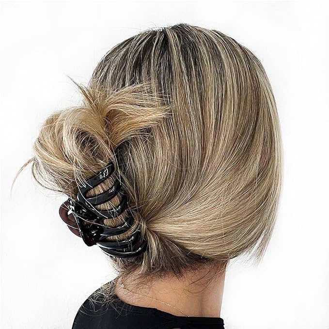 Camila Paris AD718 Octopus French Hair Clips for Women Thick Hair, Large Hair Clips for Thick Hair for Curly Wavy Long Hair, Strong No-Slip Grip Hair Claw Clip Big Hair Clips for Women. Made in France