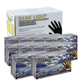 Adenna Dark Light Bulk Disposable Nitrile Gloves – 9 Mil, Heavy Duty Work Rubber Glove with Textured Grip, Non-Latex & Powder Free, Case of 1000, Large, Black