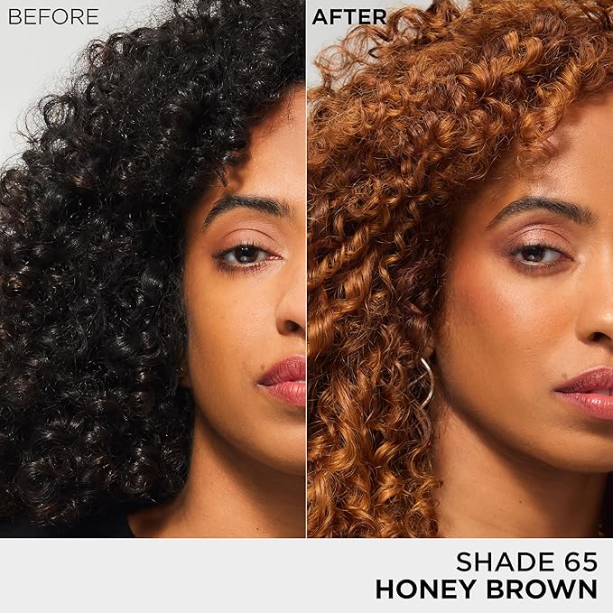 L’Oreal Paris Feria Multi-Faceted Shimmering Permanent Hair Color, High Intensity Hair Dye for 3X Highlights, 65 Honey Brown (Richest Caramel Brown), 1 Hair Dye Kit