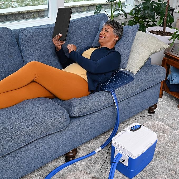 Polar Active Ice® 3.0 Cold Therapy System w/Programmable Timer, Extended Coverage Back, Hip and Limb Compression Pad, 9 Quart Cooler, Quiet Pump, Strong Cryotherapy Pain Relief Treatment