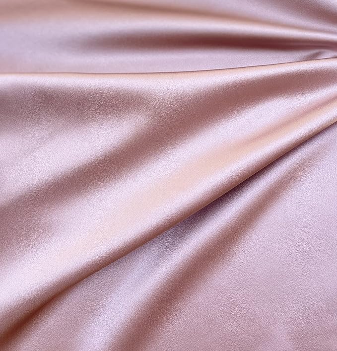 25 Momme Premium Mulberry Silk Pillowcase for Hair and Skin | Handcrafted Hypoallergenic & Anti-Acne Silk Pillow Cases with Zipper | King - 20" x 36", Ballerina
